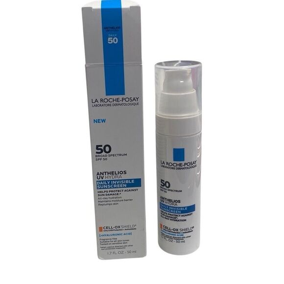 La Roche Posay Athelios UV Hydra Daily Invisible Sunscreen SPF 50 1.7oz NIB - Picture 1 of 1